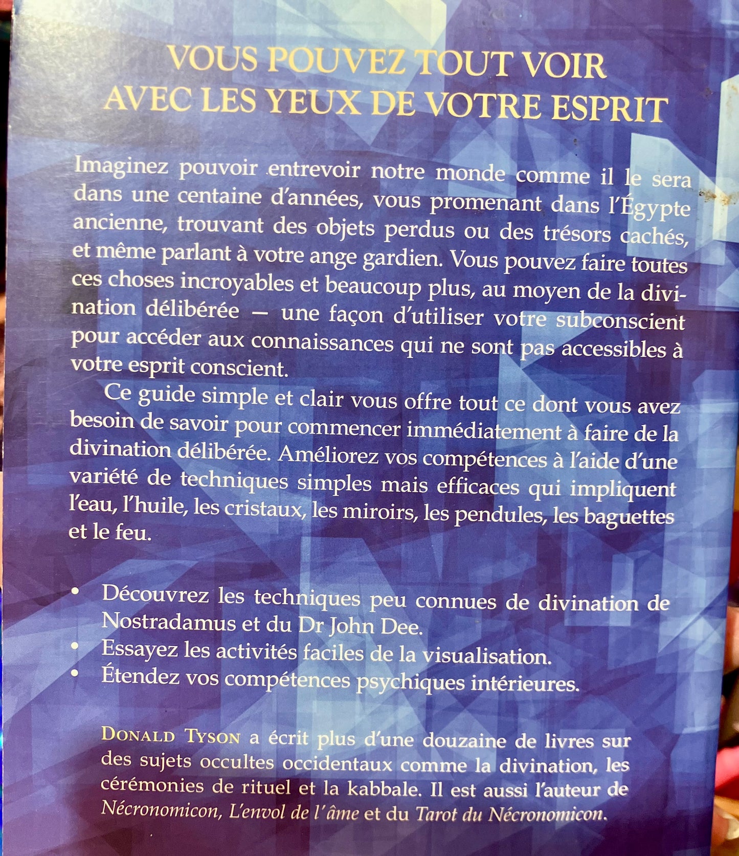 La divination délibérée pour débutants