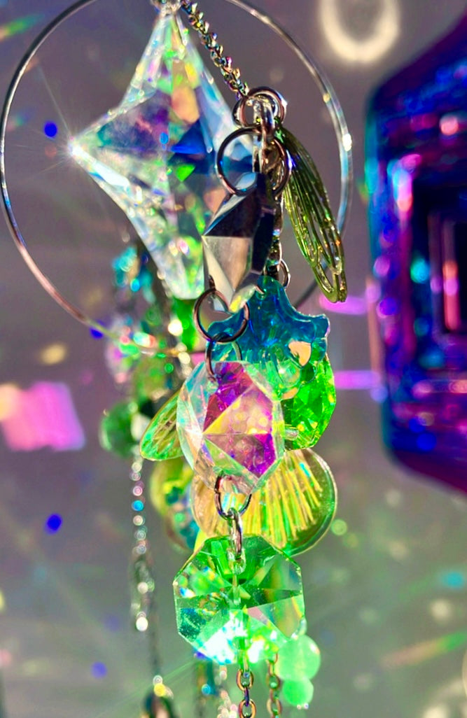 Rainbow half moon calming purity