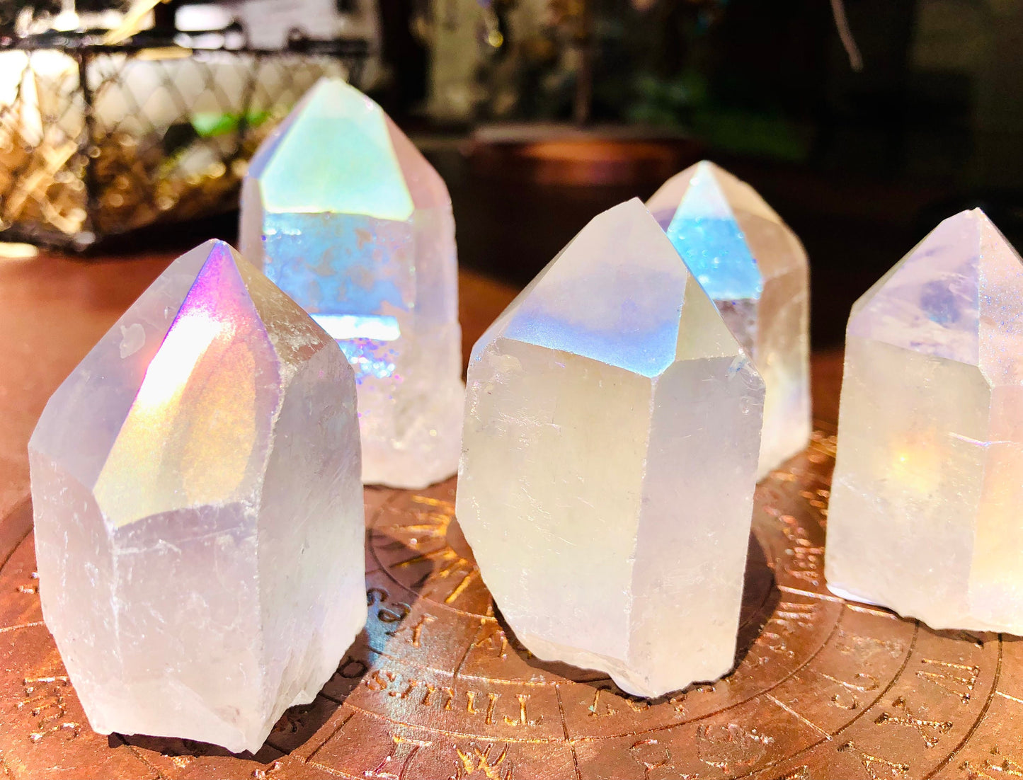 Large Crystal Point Aura Obelisk