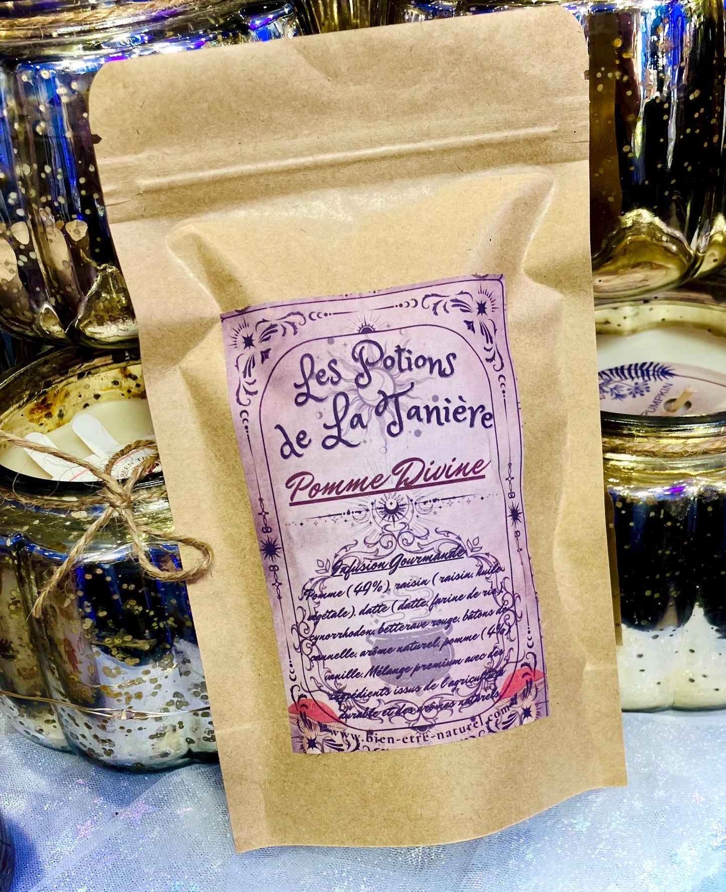 Divine Apple Caramel Herbal Tea