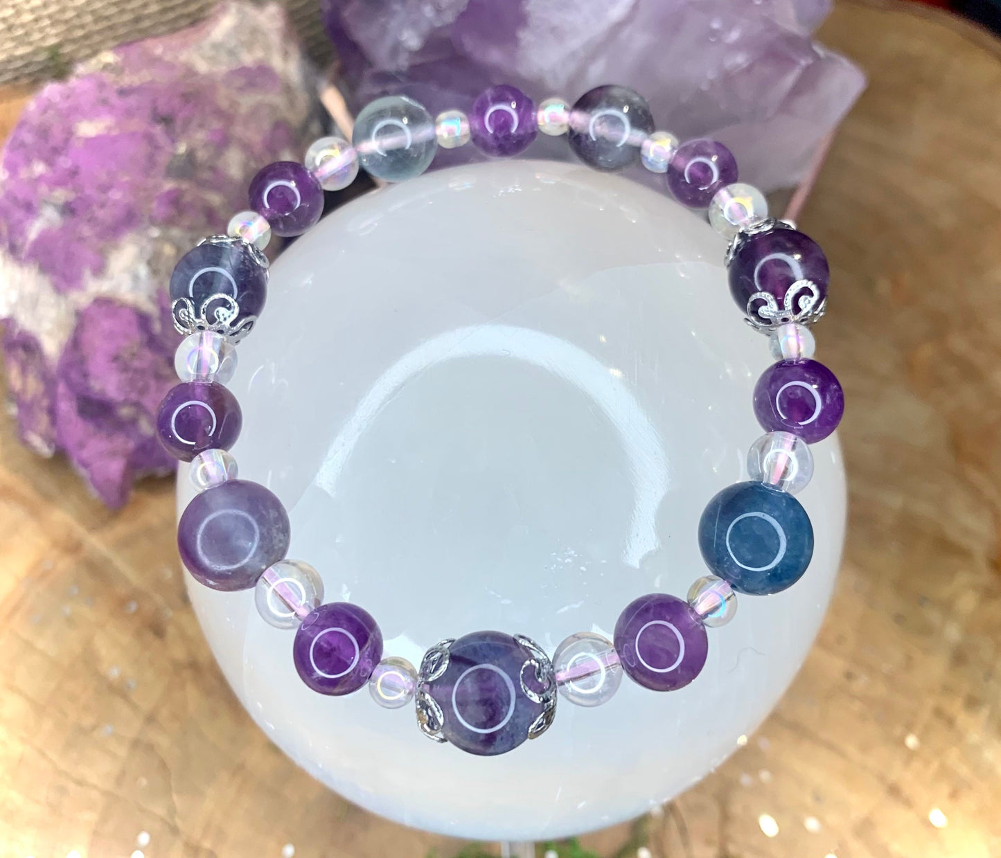 Bracelet balances protection and purity
