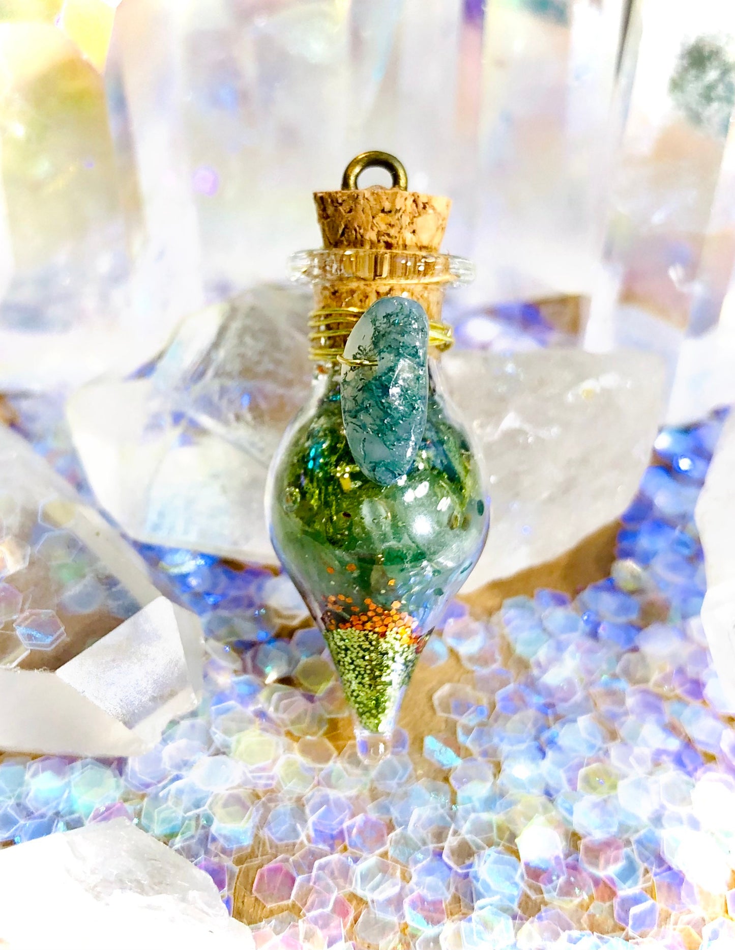 Amulet bottle "good vibes! Luck and success"