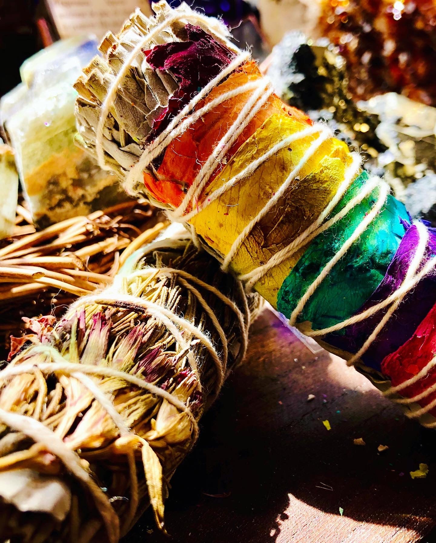 Blue sage bundle infused with jasmine purification protection