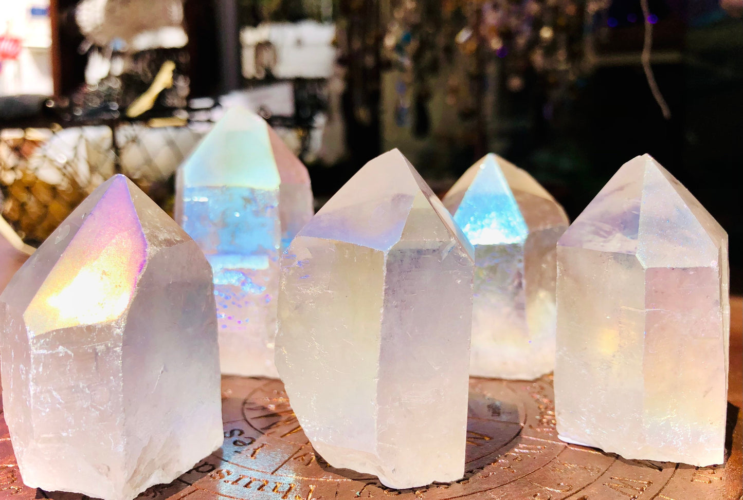 Large Crystal Point Aura Obelisk
