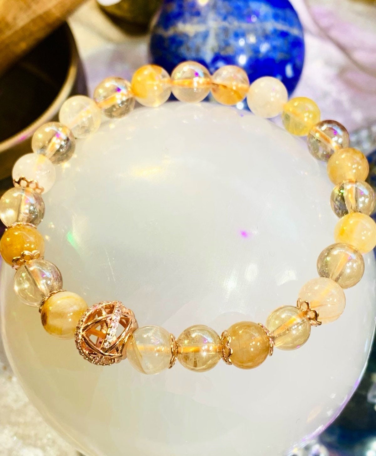 Psychic protection bracelet joy of life