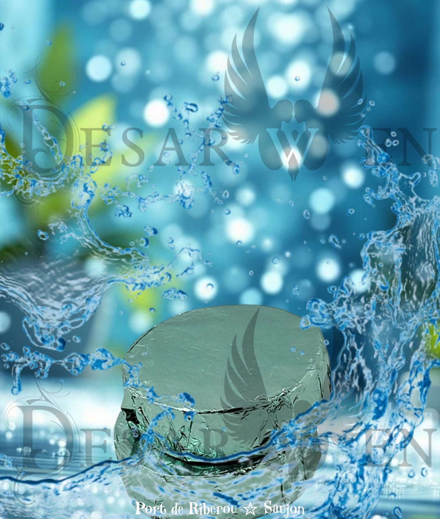 galet de douche Eucalyptus citronné (Extra frais)