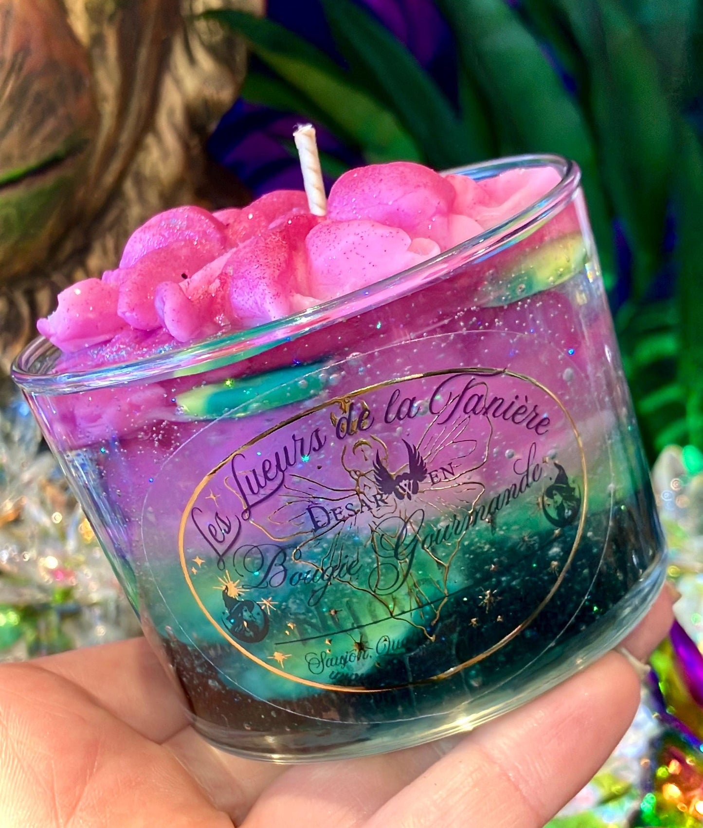 Nymphea candle with aquatic floral scent, size S
