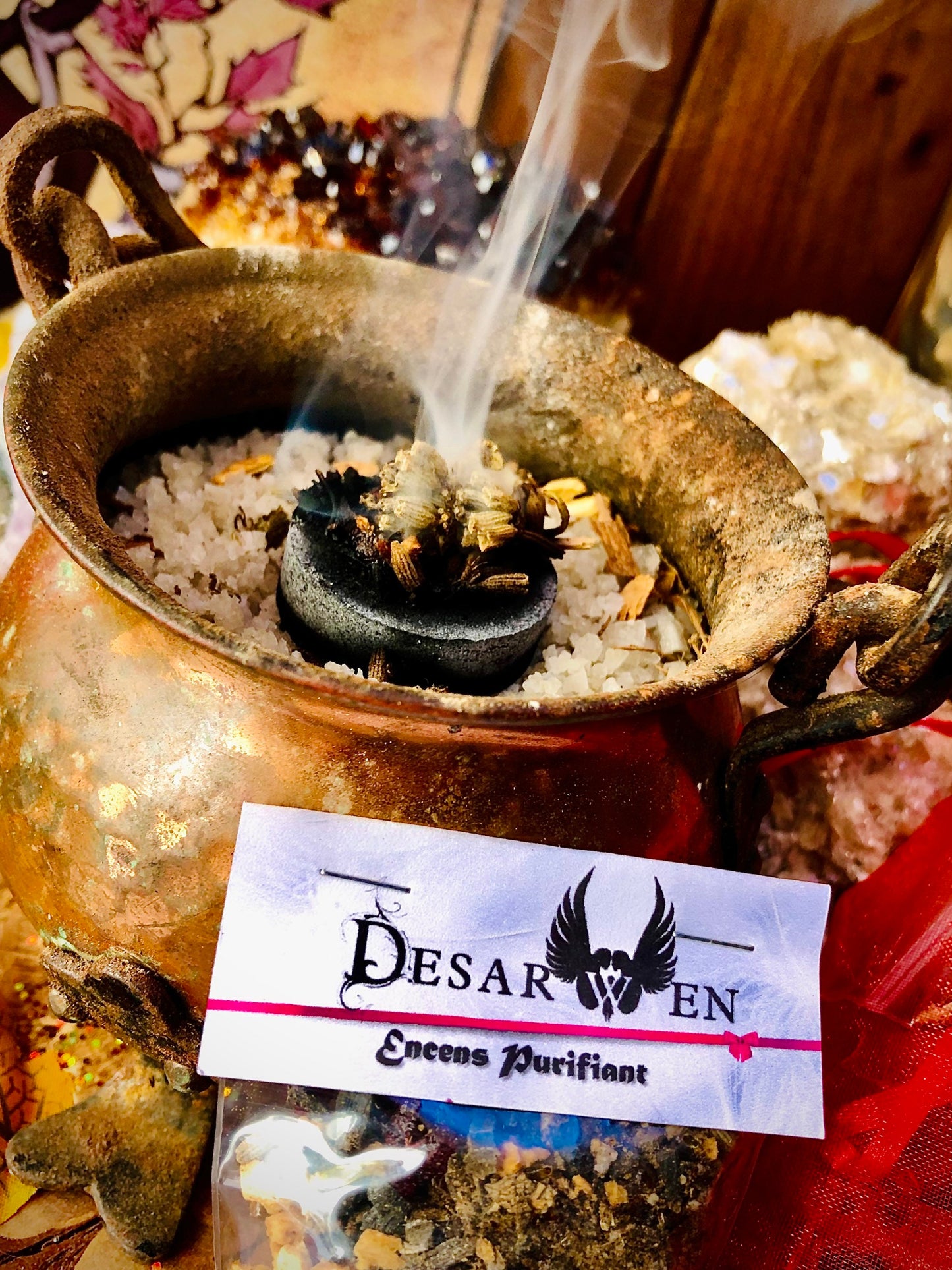 Purifying ritual incense