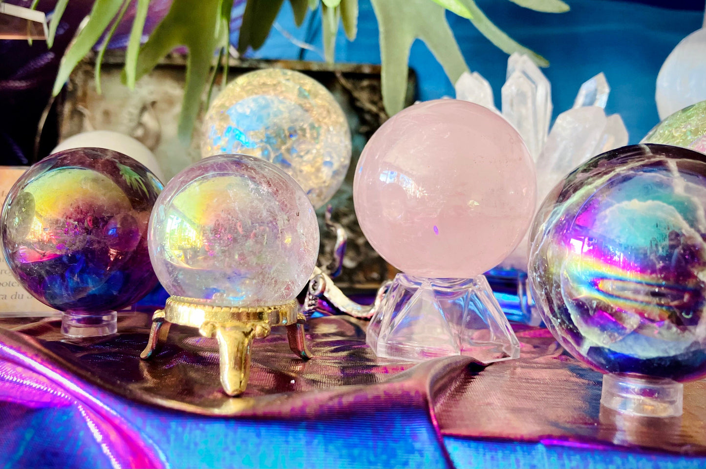 angel aura crystal spheres