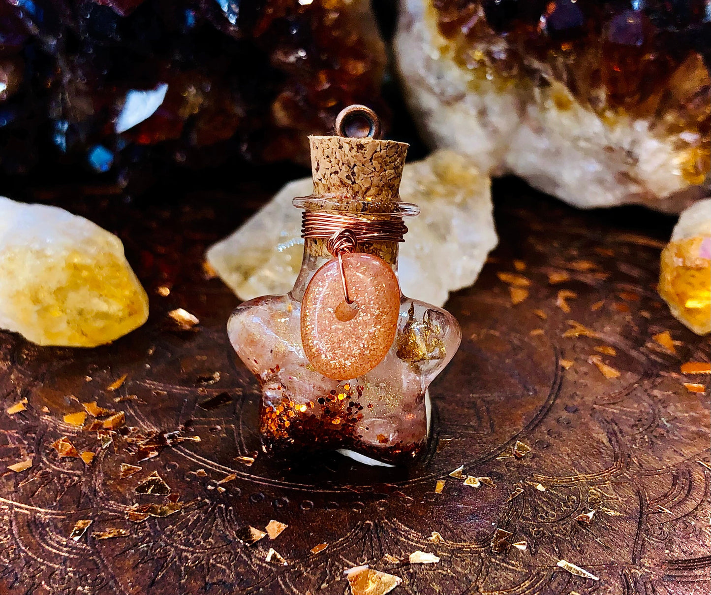 Joy of life amulet vial