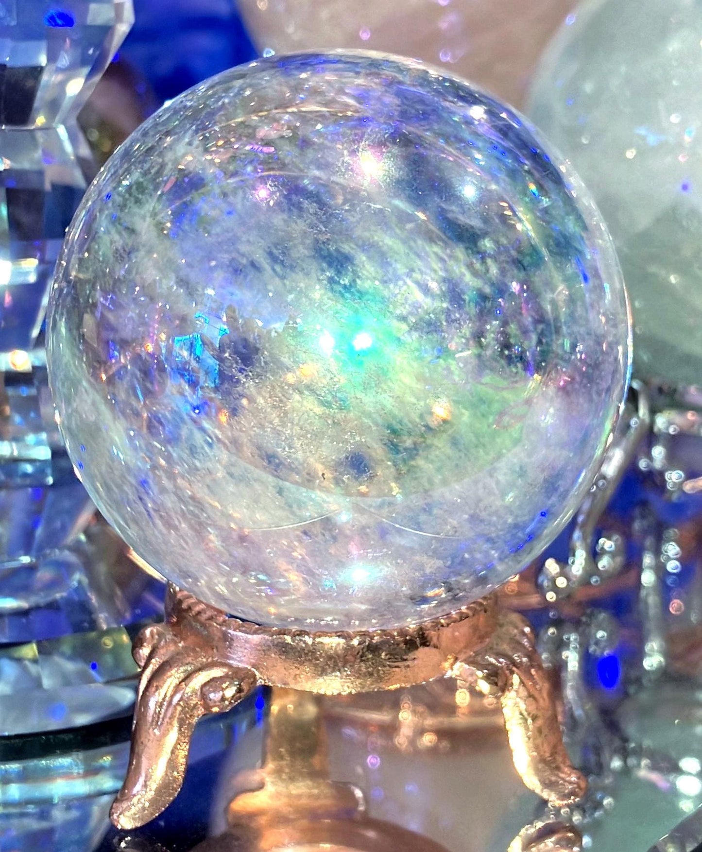 angel aura crystal spheres