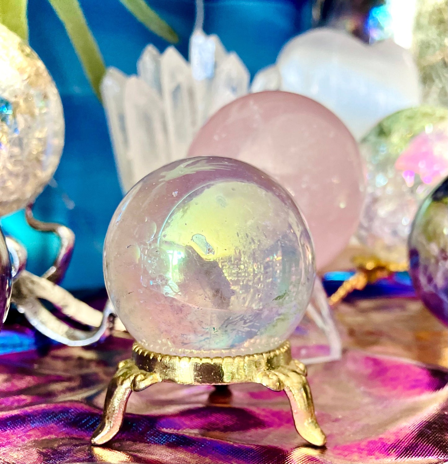 angel aura crystal spheres