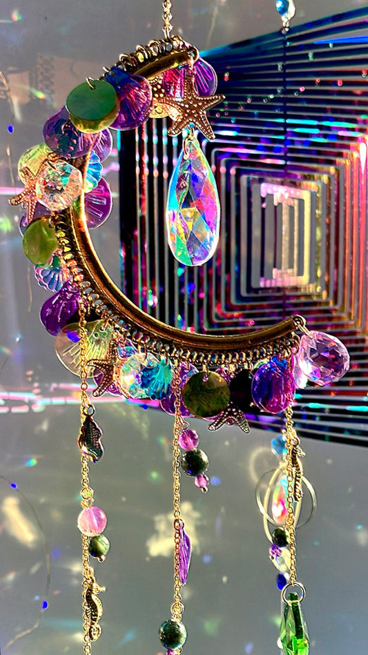 Arc en ciel demi lune pureté lâcher prise sirène