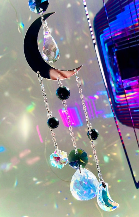 Arc en ciel mini lune protection