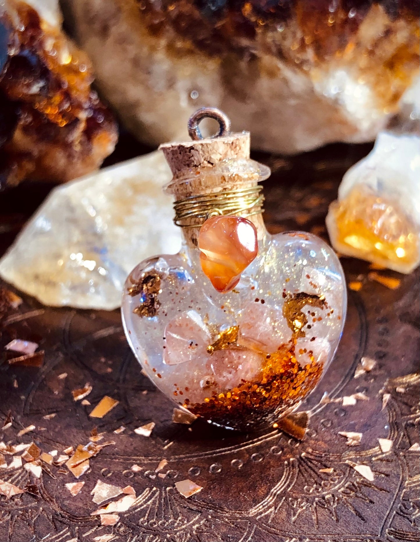Joy of life amulet vial