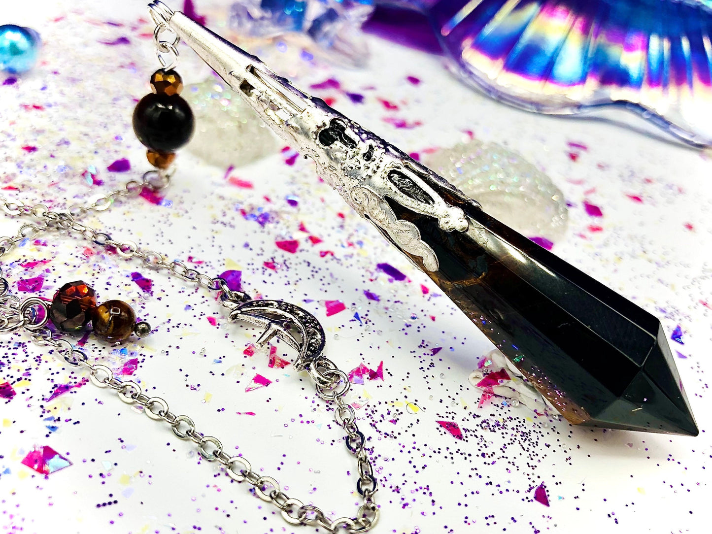 Tiger's Eye Pendulum