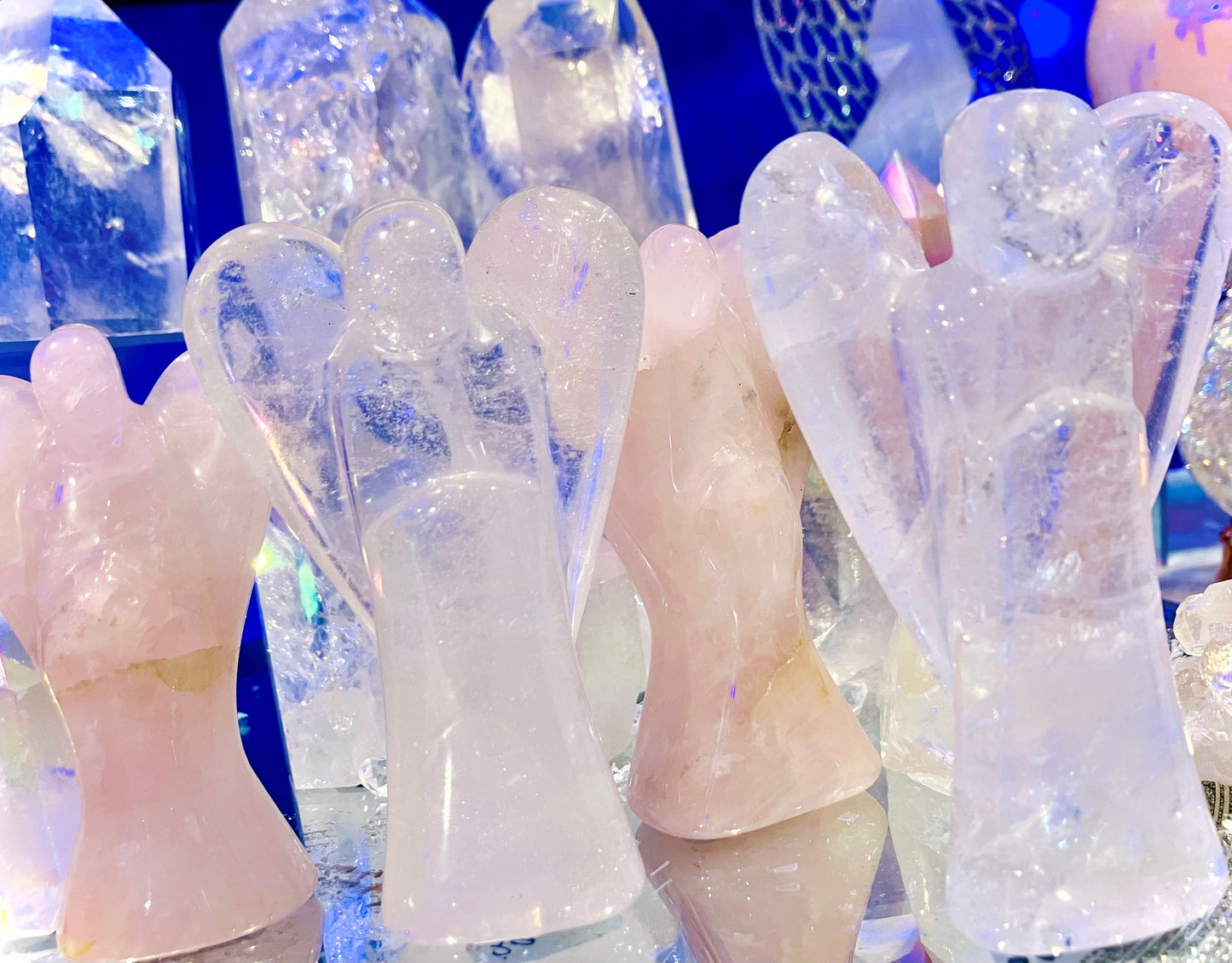 rose quartz angel