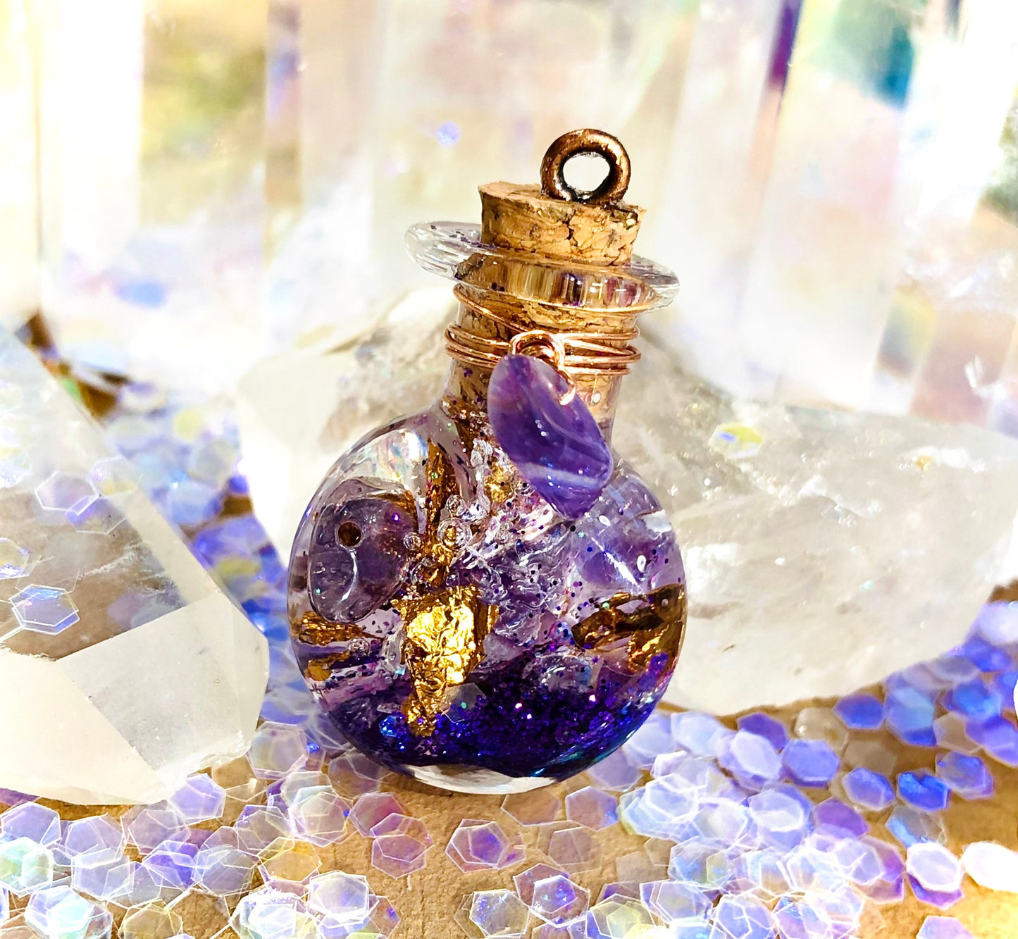 Amulet vial "protection and Talisman"