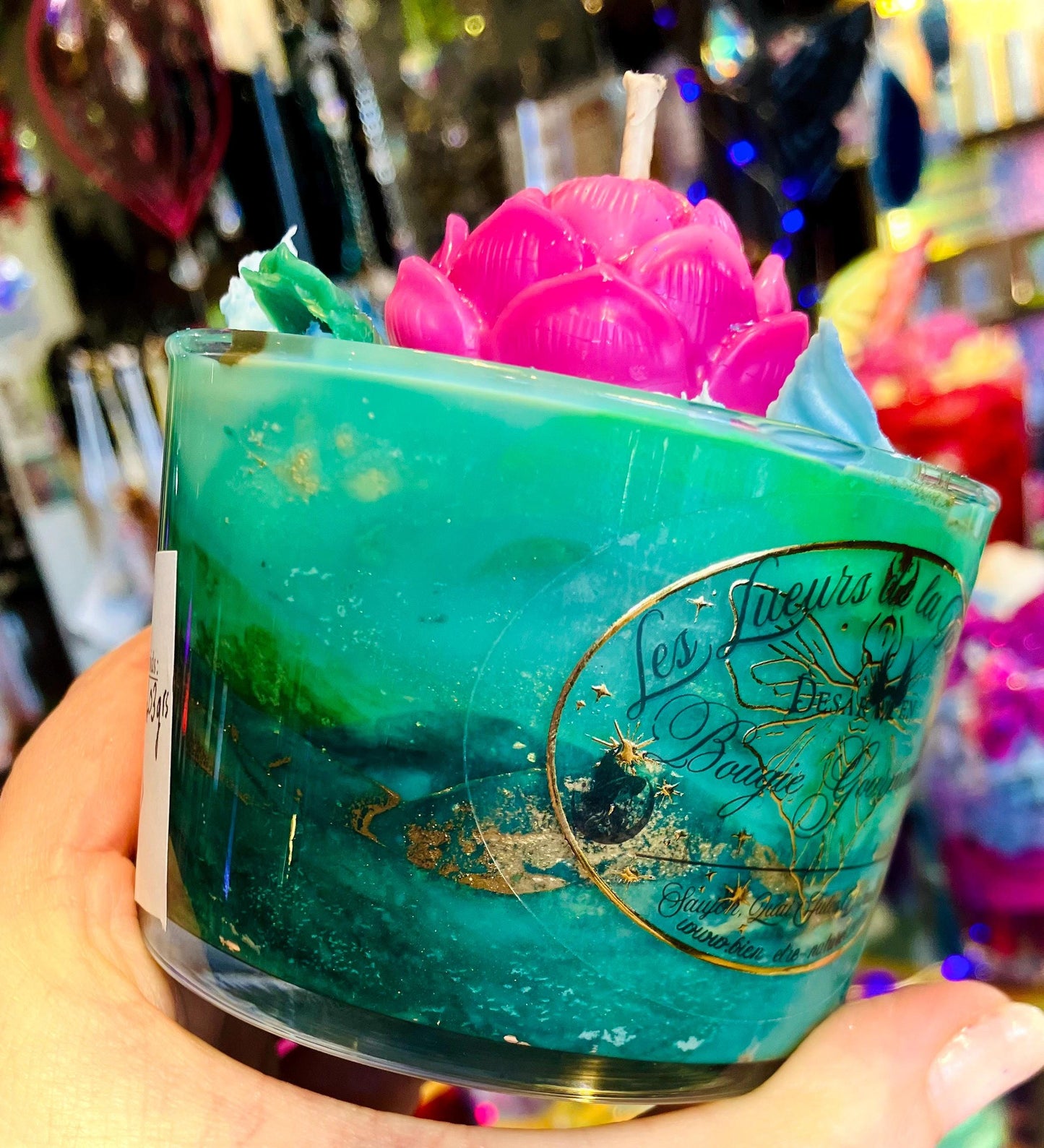 Nymphea candle with aquatic floral scent, size S