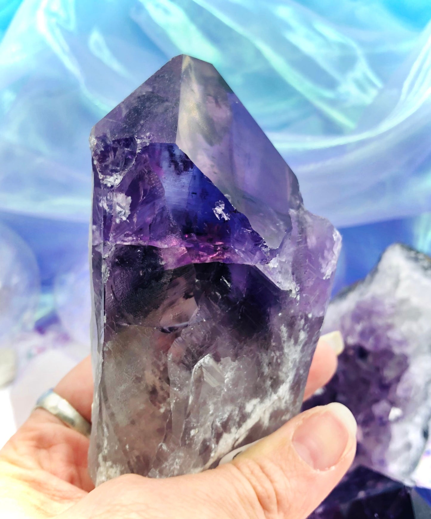 Giant Amethyst Spikes