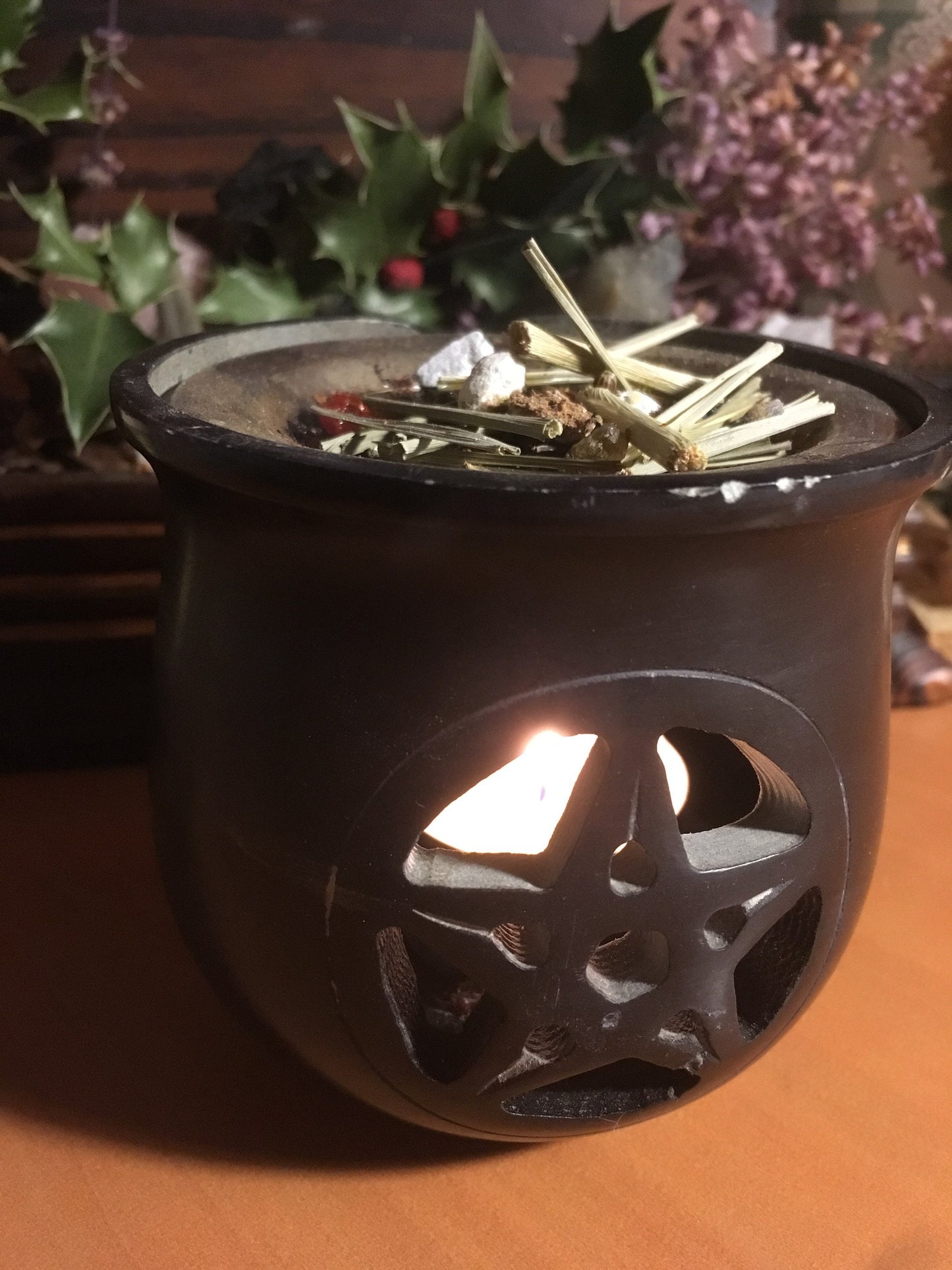 Ritual resin incense for balance and chakras