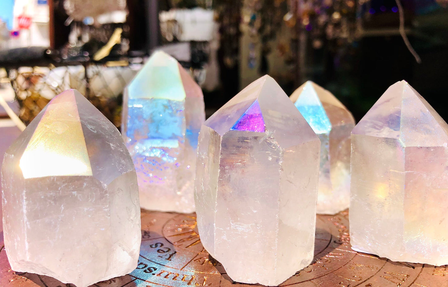 Large Crystal Point Aura Obelisk