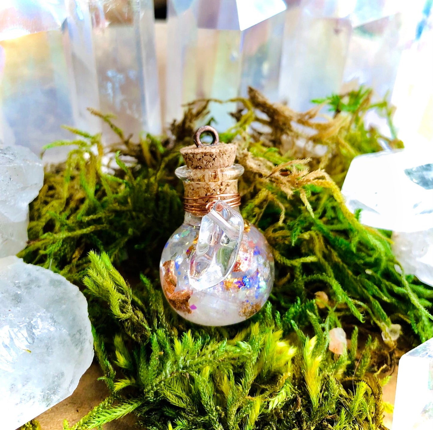 Amulet vial "purification and harmonization"