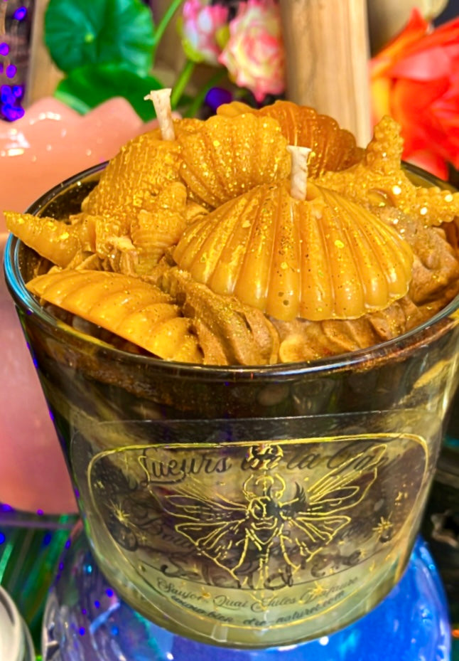 Damascena candle, sweet and intoxicating rose, size L