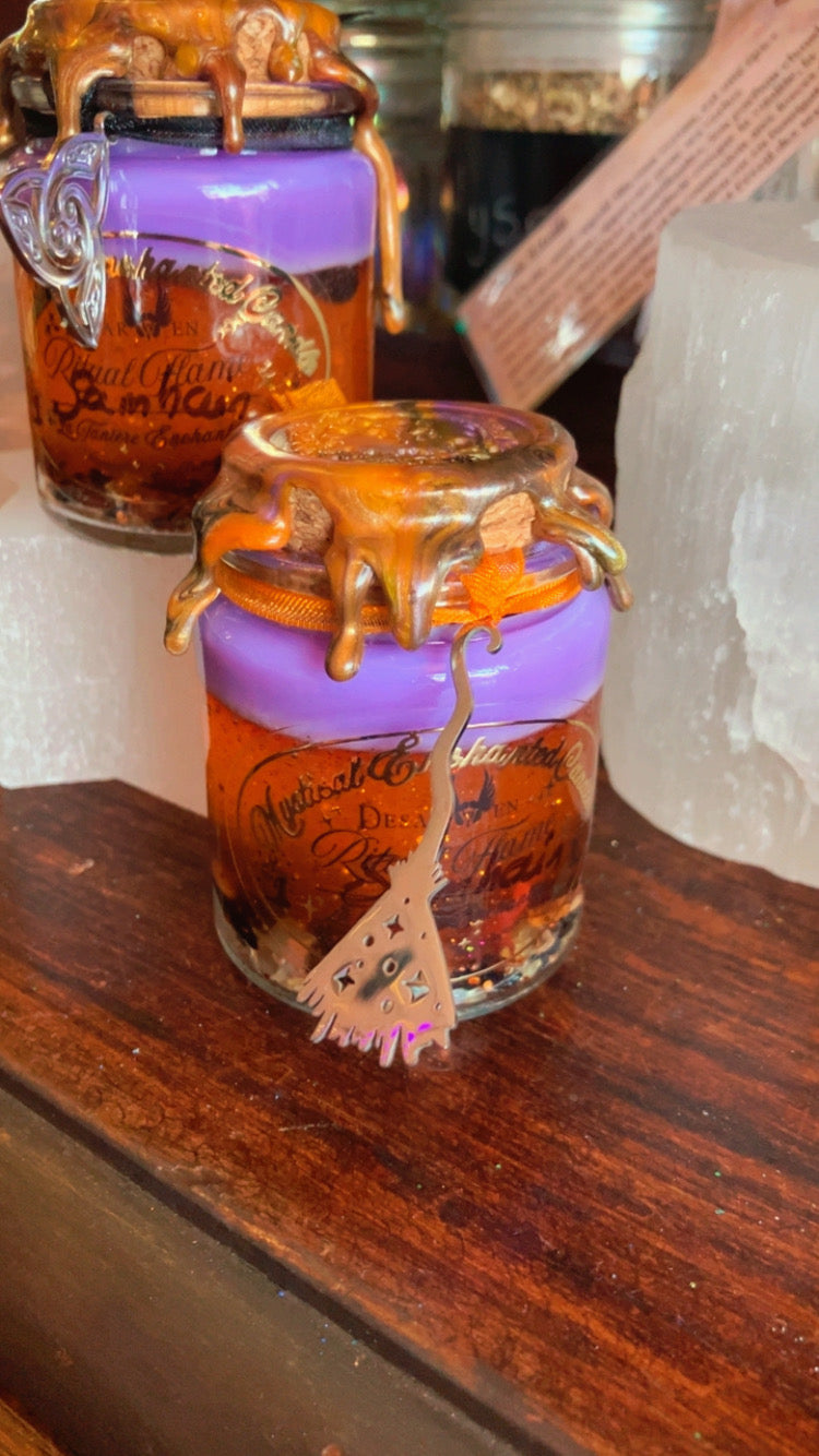 magische Kerze Ritualschutz