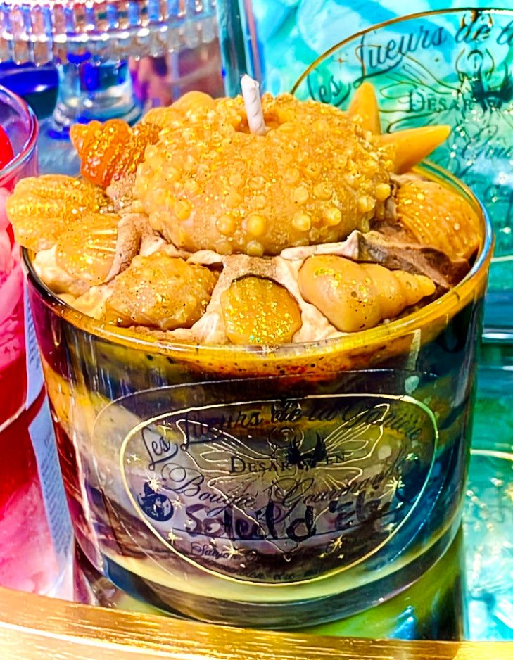Damascena candle, sweet and intoxicating rose, size L
