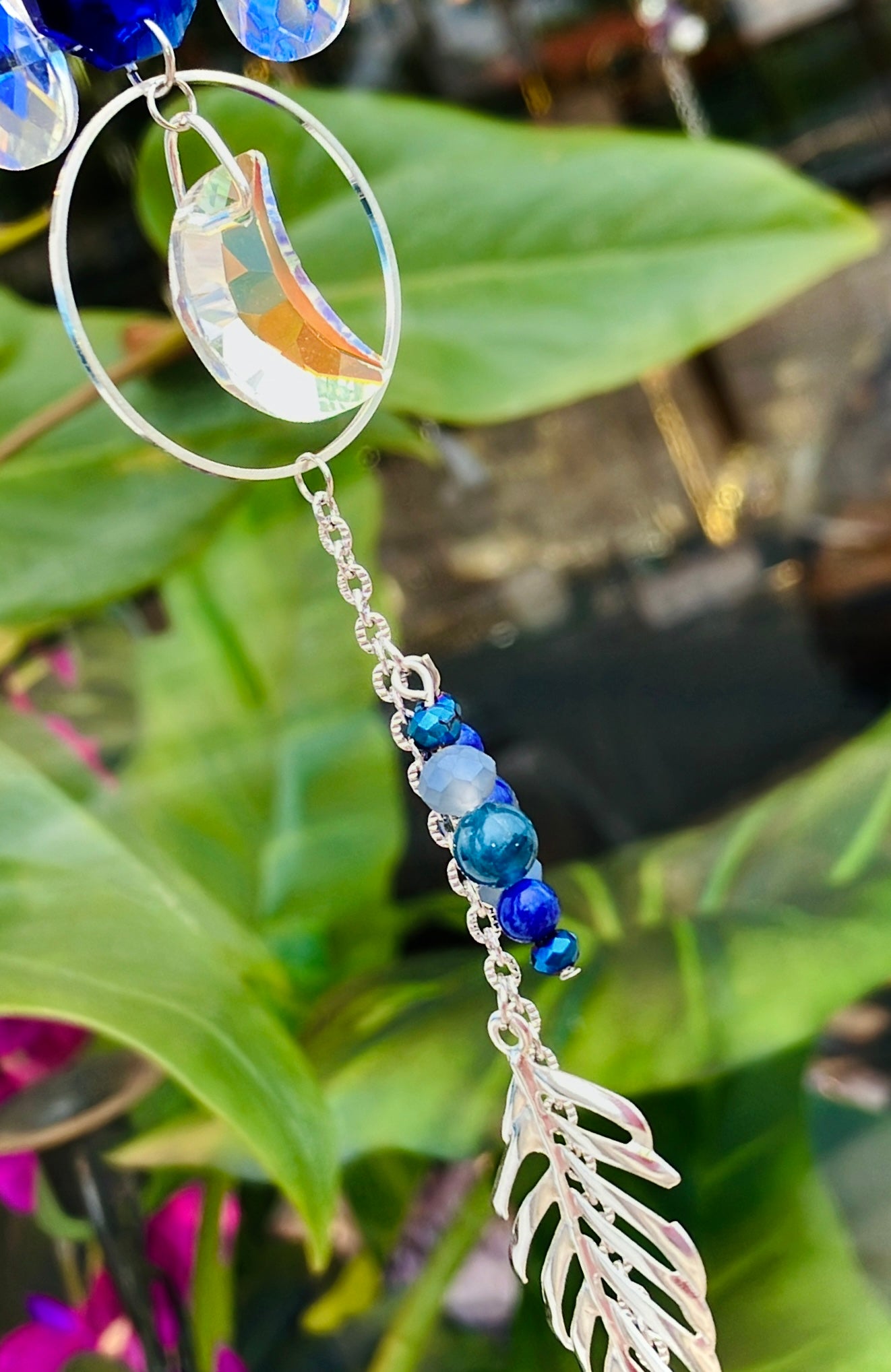 Regenbogen Schmetterling Lapislazuli Anti-Stress