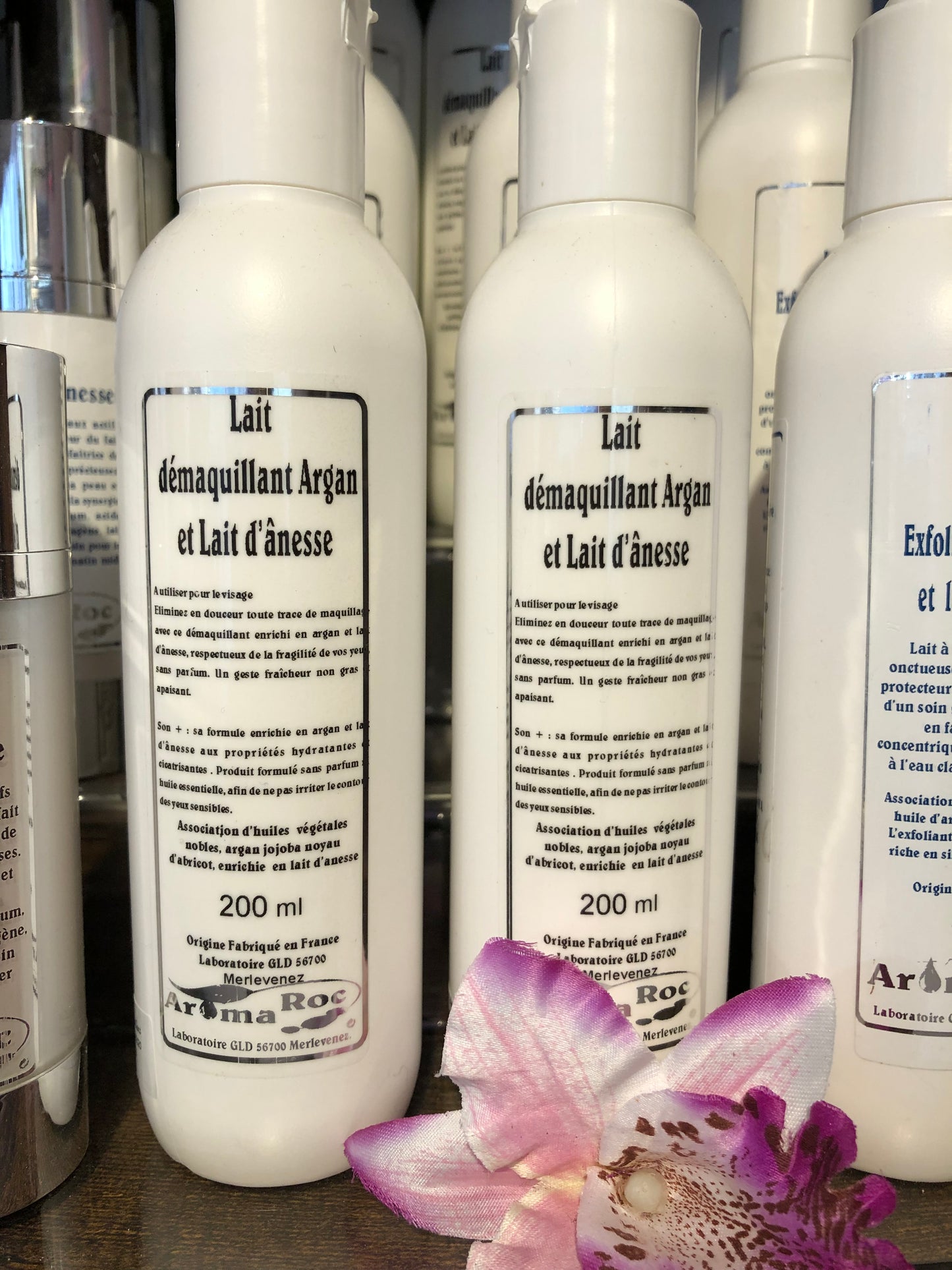 Lait démaquillant lait d'anesse