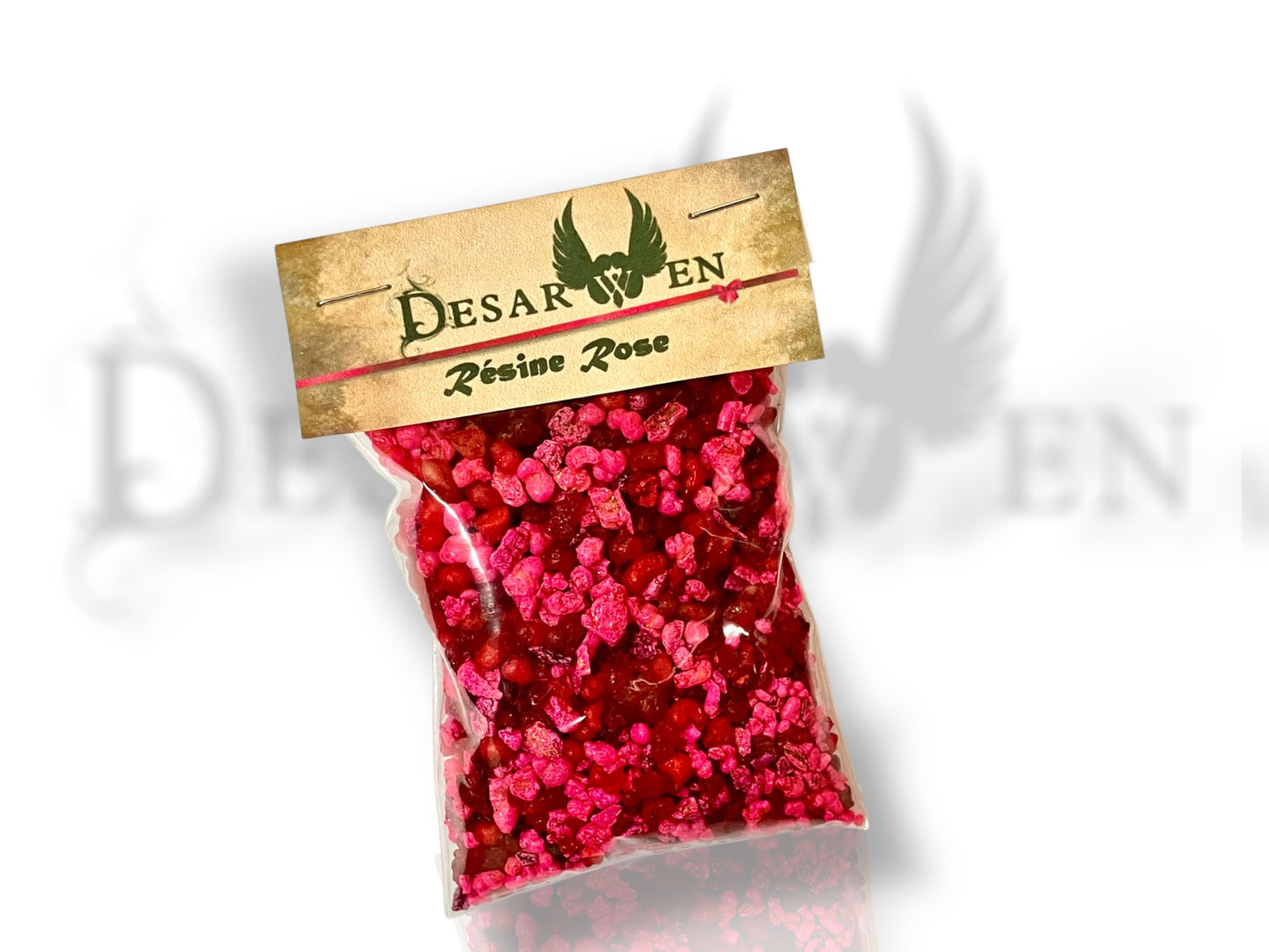 pink resin