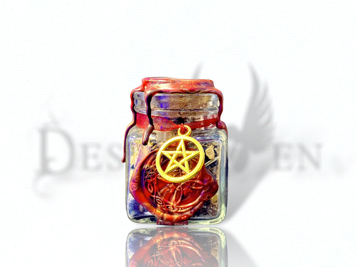 bottle of ritual incense
