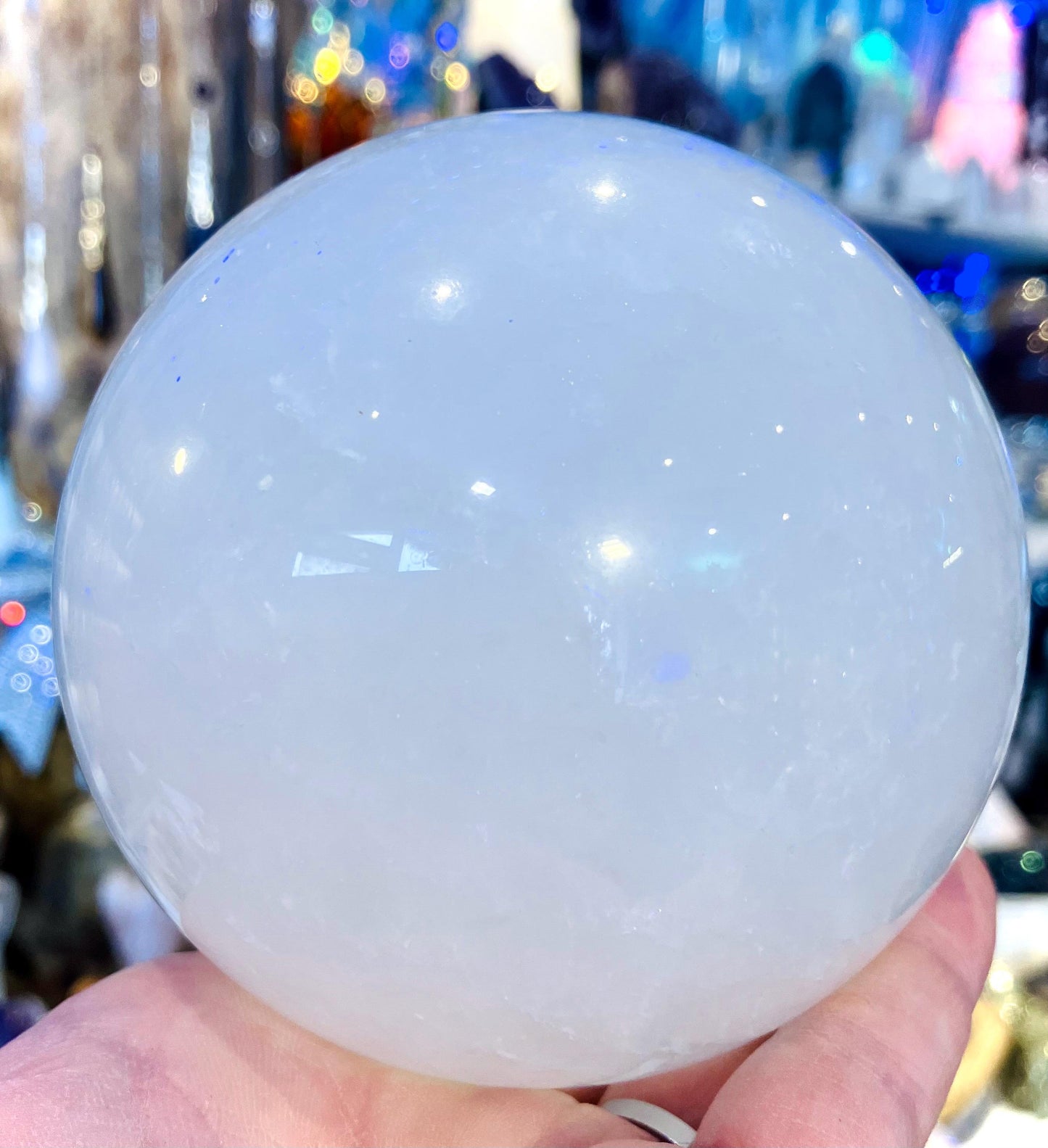 Sphere geante de quartz