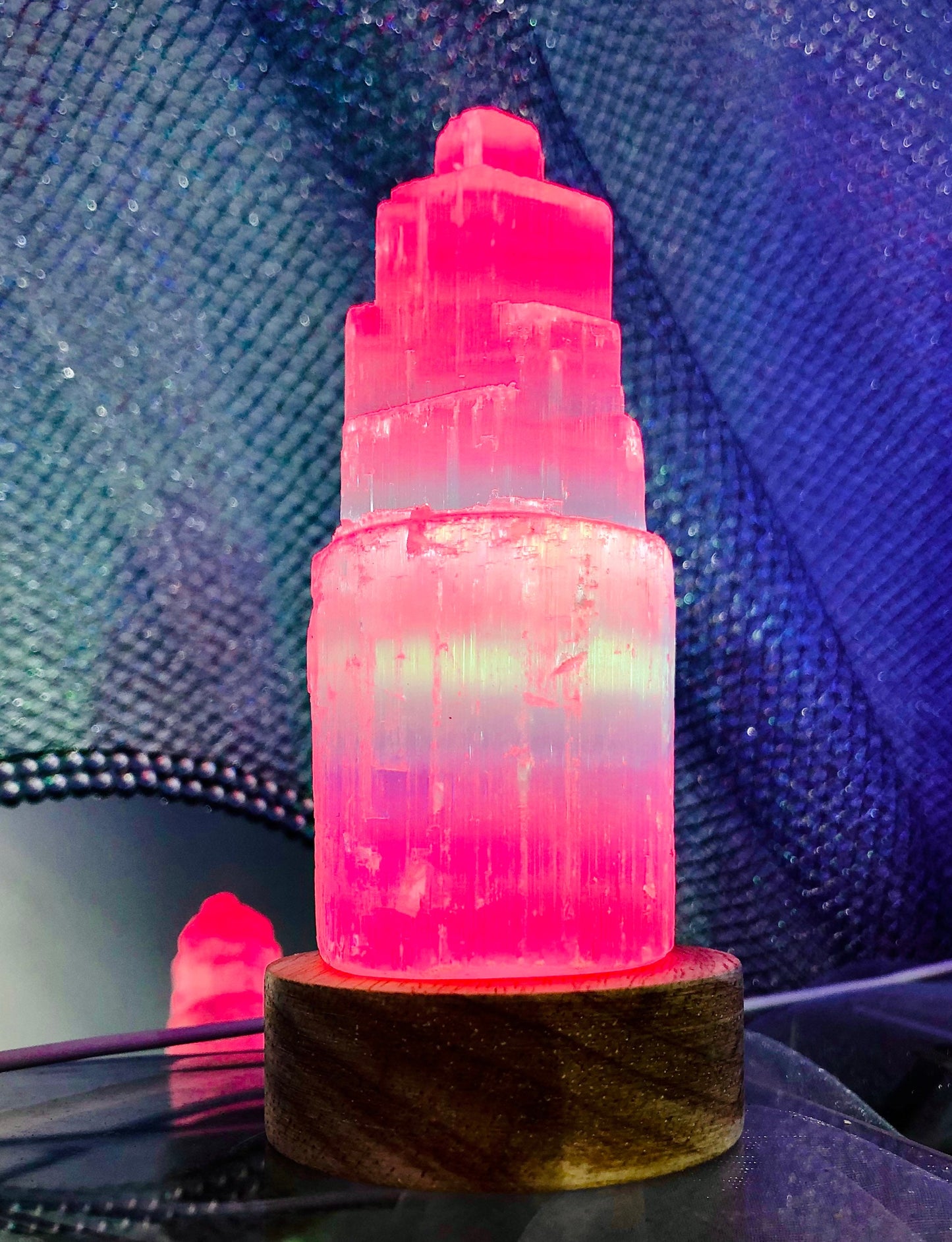 Mystical Selenite USB Lamp