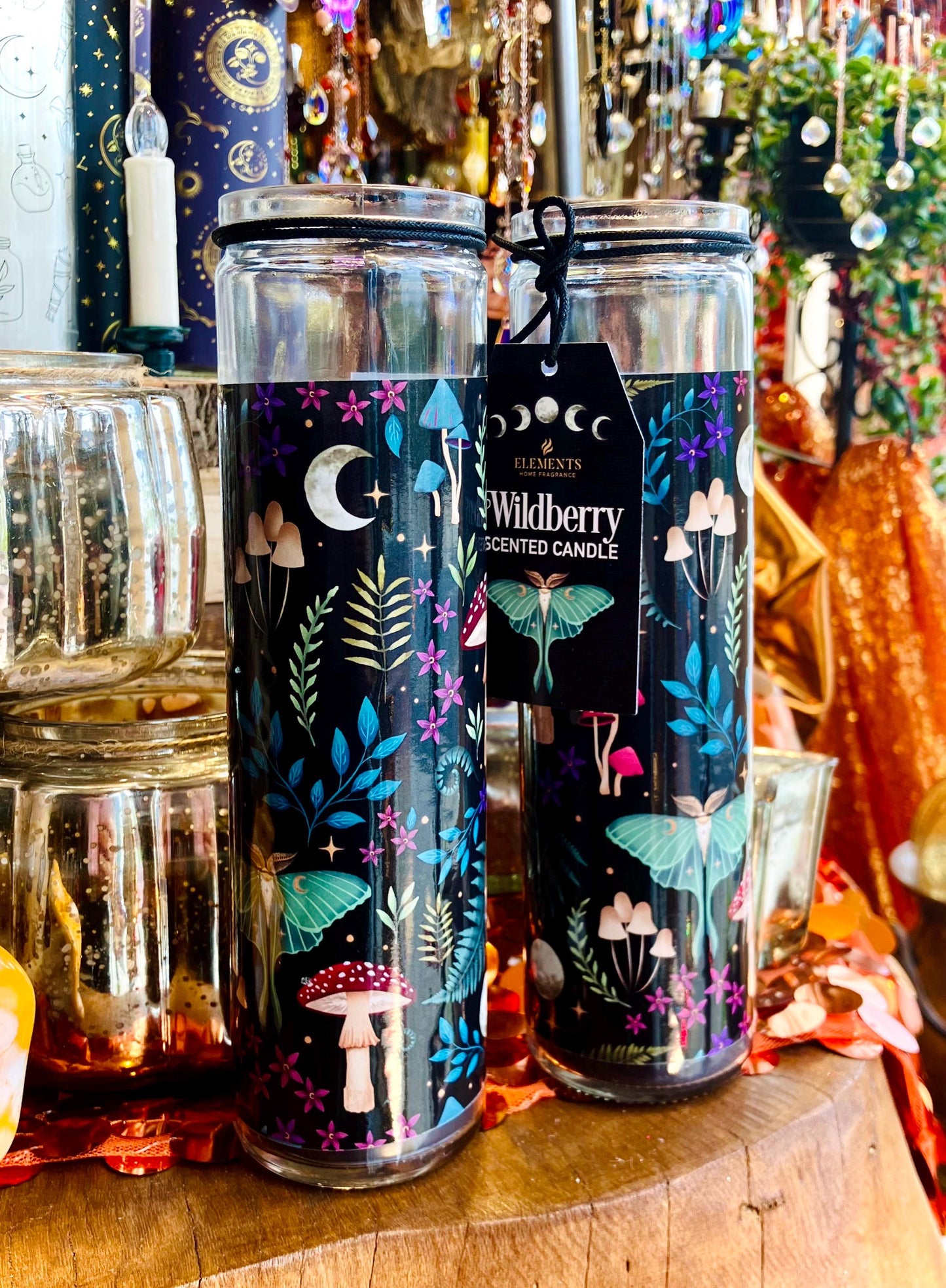 Autumn scented votive candle