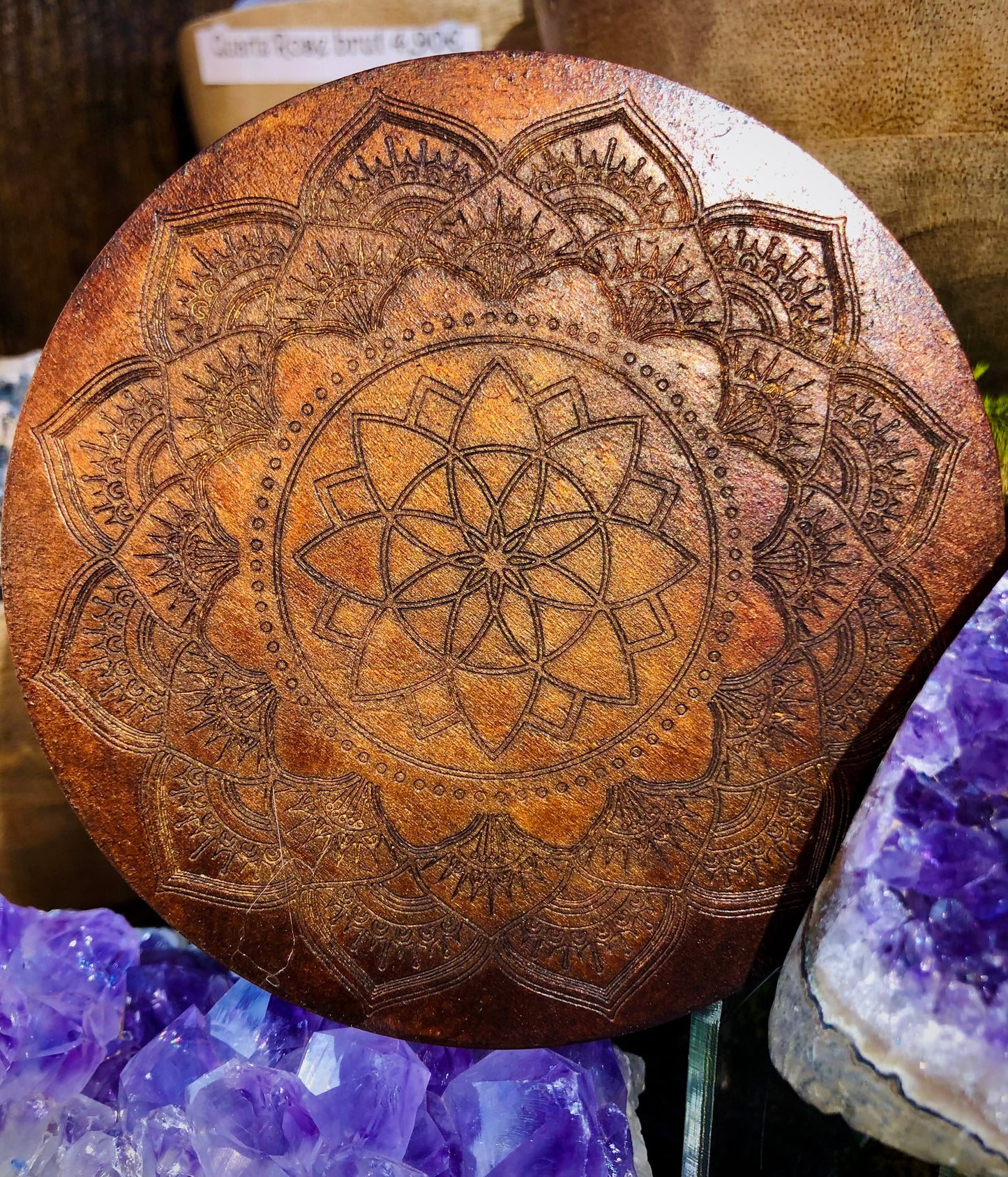 Celtic mandala pendulum board
