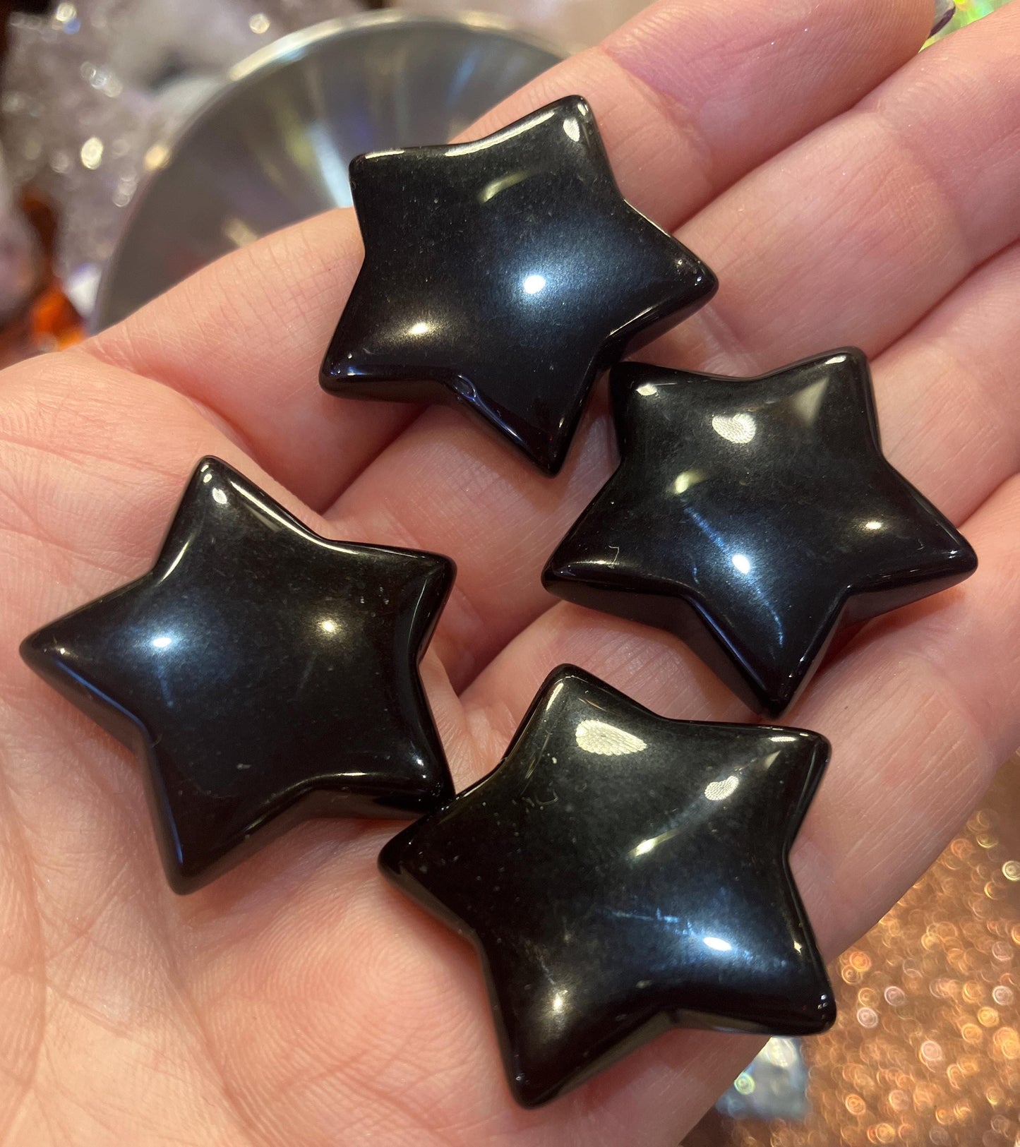 Black Obsidian Altar Star