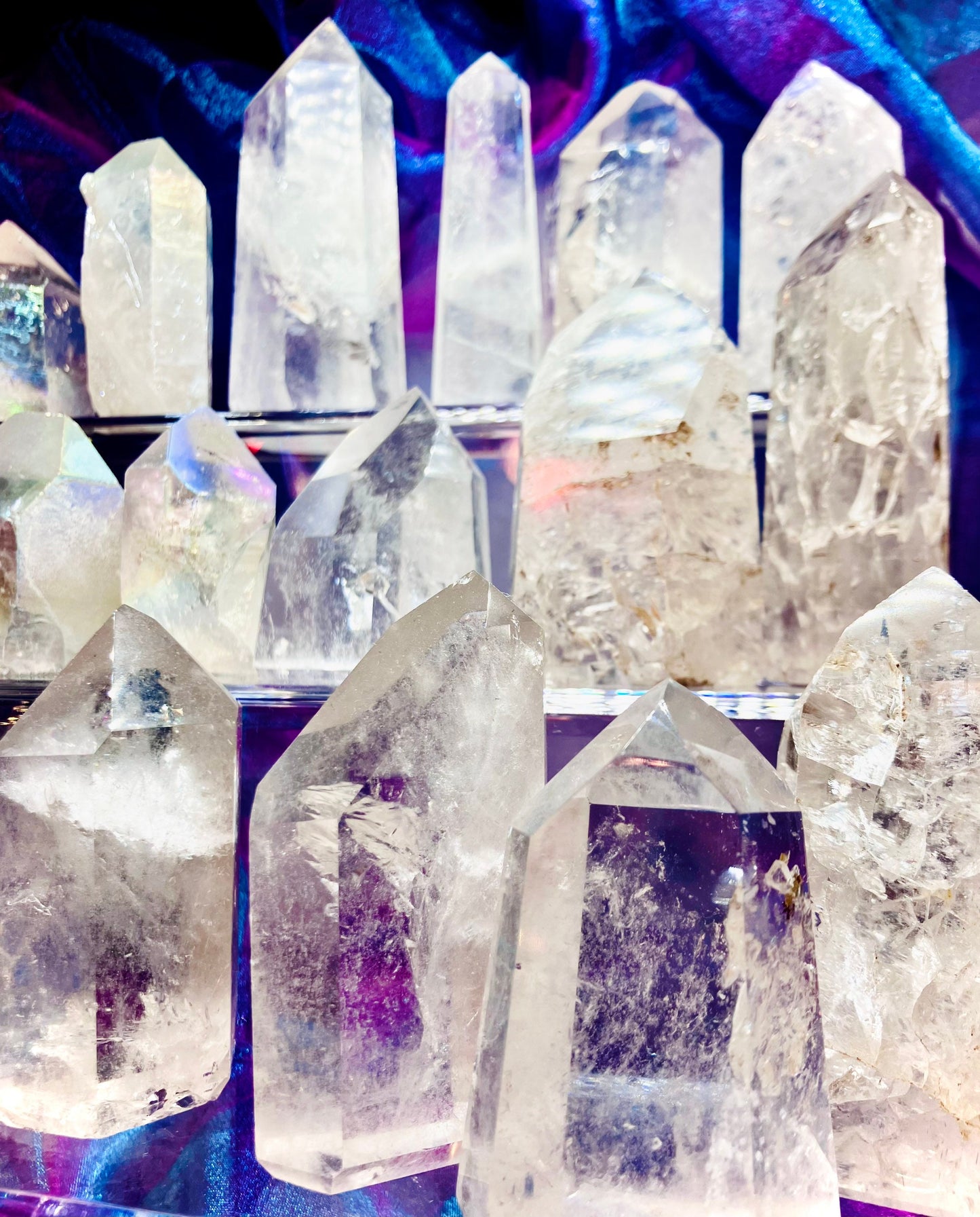 Cracked Crystal Points