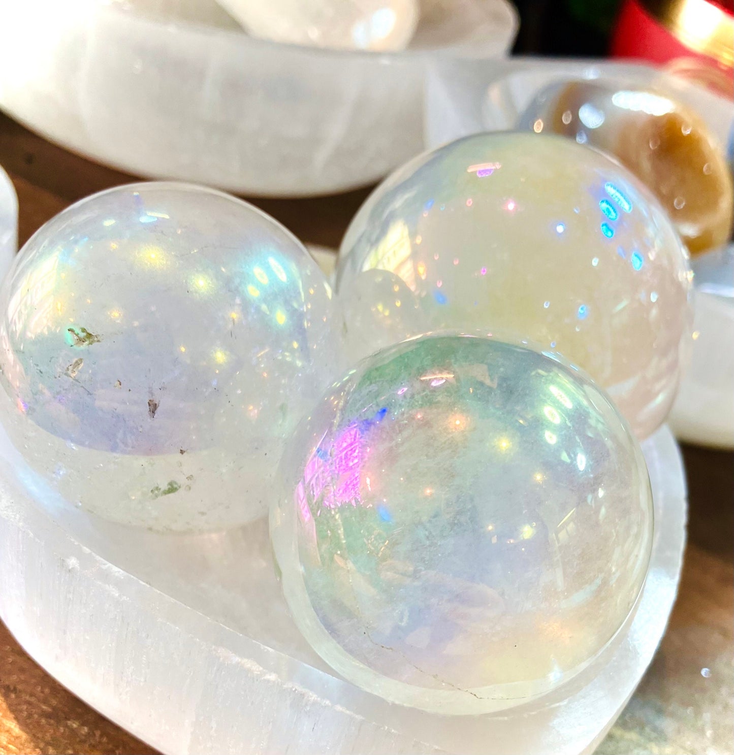 angel aura crystal spheres