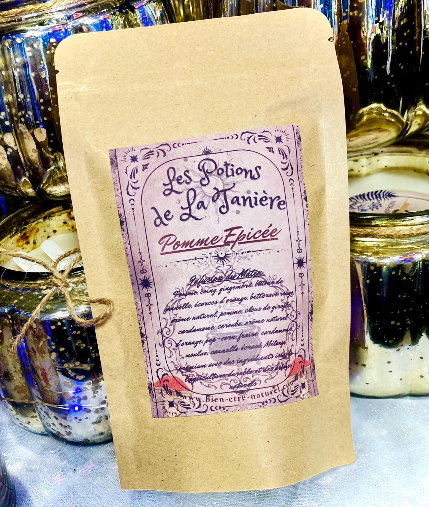 Spiced Apple Herbal Tea