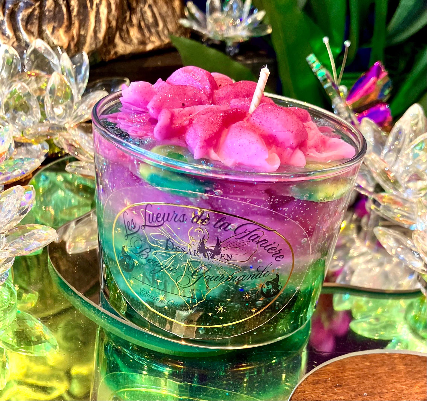 Nymphea candle with aquatic floral scent, size S