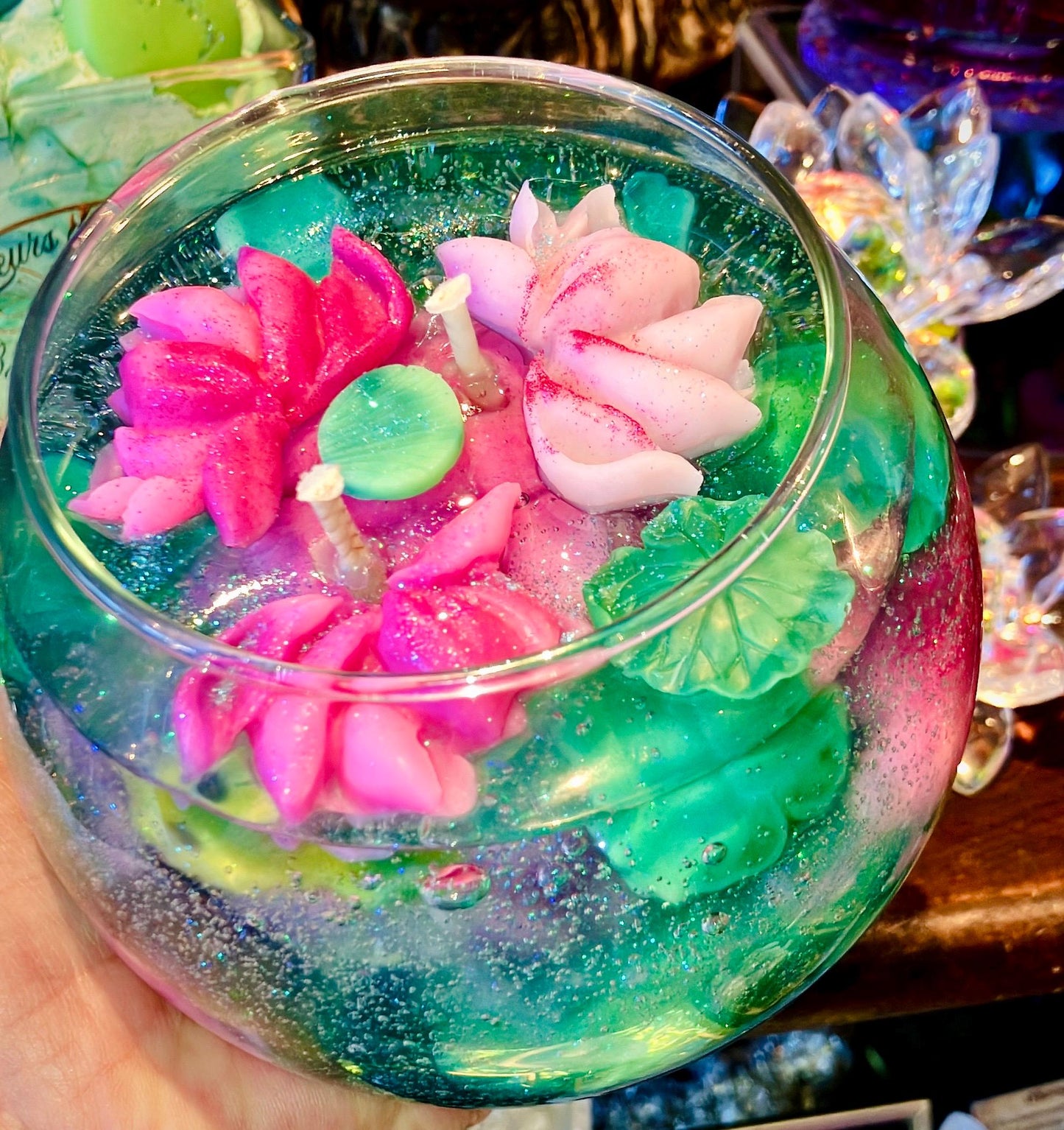 Nymphea candle, aquatic floral scent, size XL