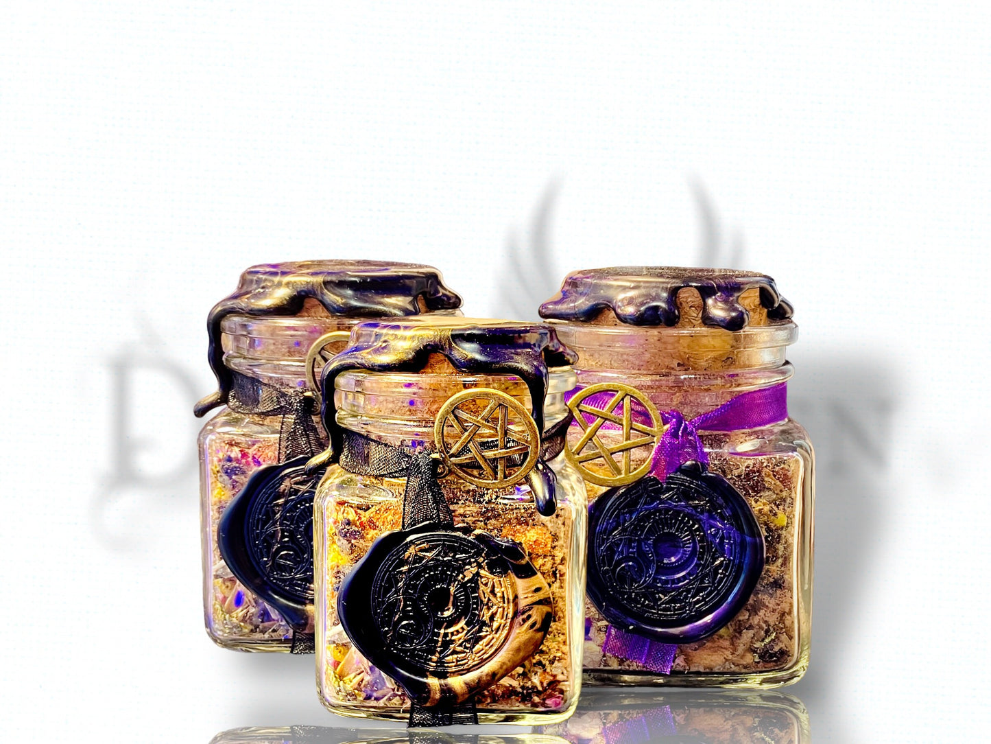 bottle of ritual incense