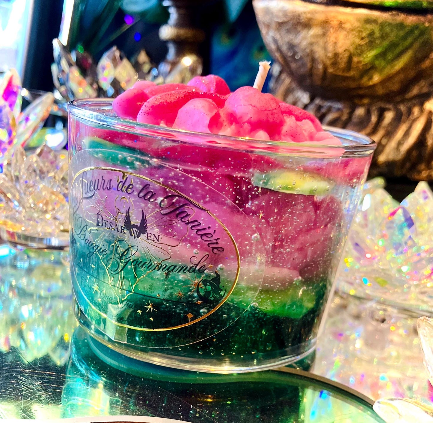 Nymphea candle with aquatic floral scent, size S
