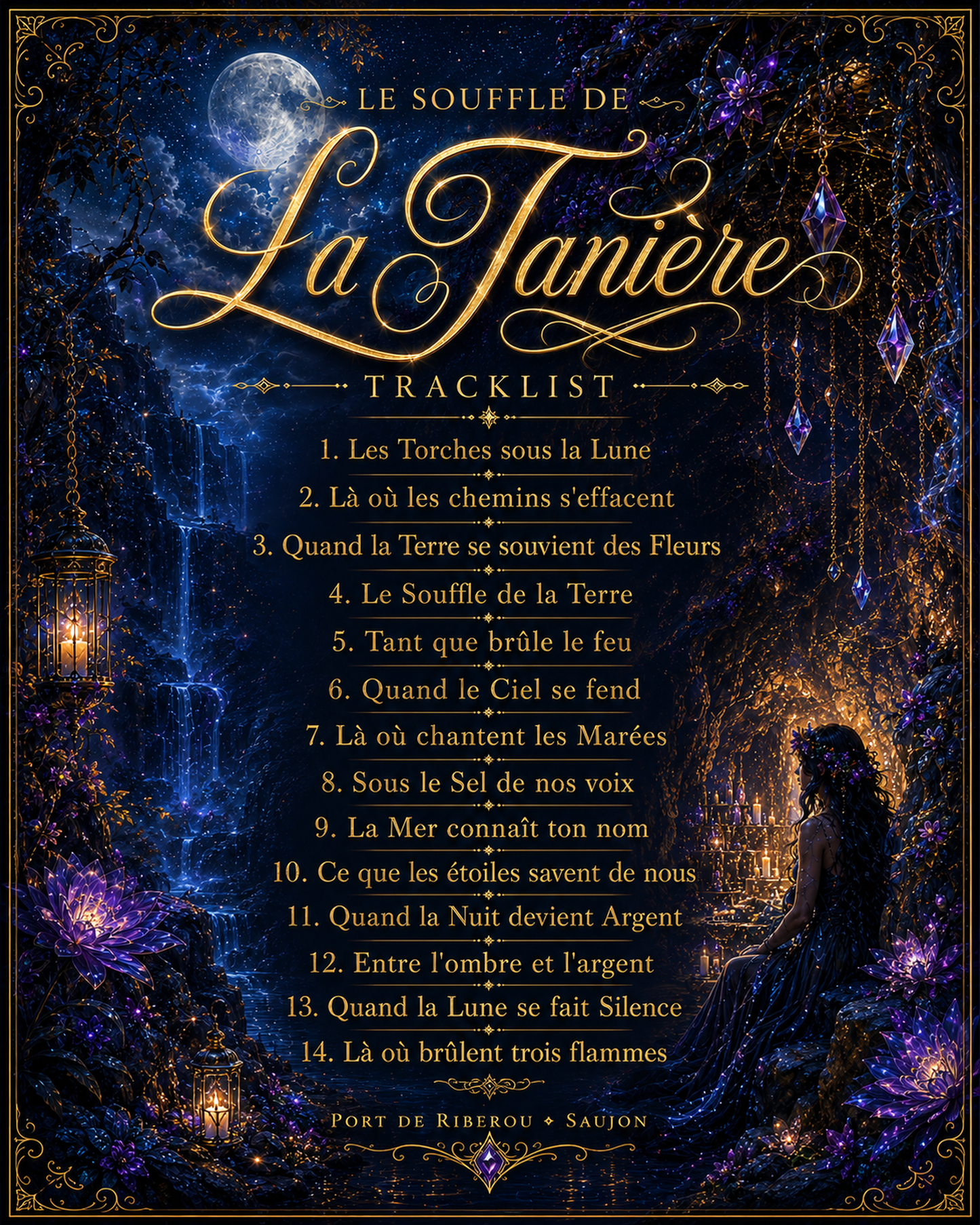 Tracklist — Le Souffle de La Tanière
