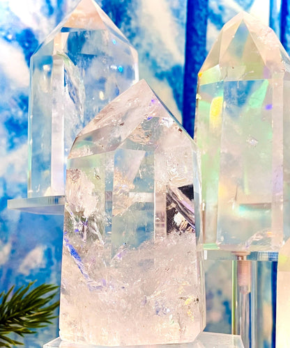 Pointes de Cristal de roche