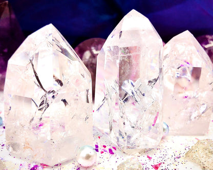 Pointes de Cristal craquelées