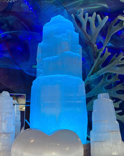 Mystical Selenite USB Lamp